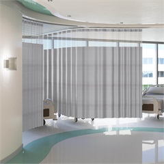 Stitched Privacy Curtain Fabric